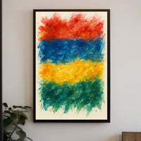 Vibrant Color Spectrum Poster
