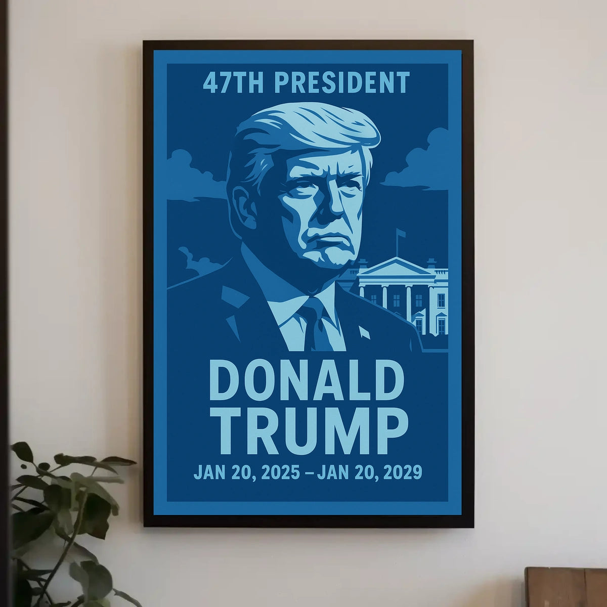Donald Trump 47th President Poster