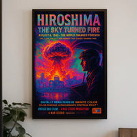 Hiroshima The Sky Turned Fire Poster