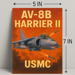 AV-8B Harrier II Poster PosterGoat
