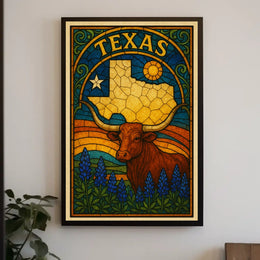 Texas Heritage Poster