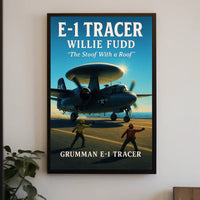Grumman E-1 Tracer "The Stoof With a Roof" Poster PosterGoat