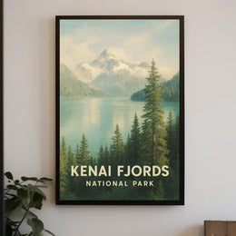 Kenai Fjords National Park Poster