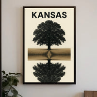 Kansas Reflection Poster