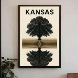 Kansas Reflection Poster