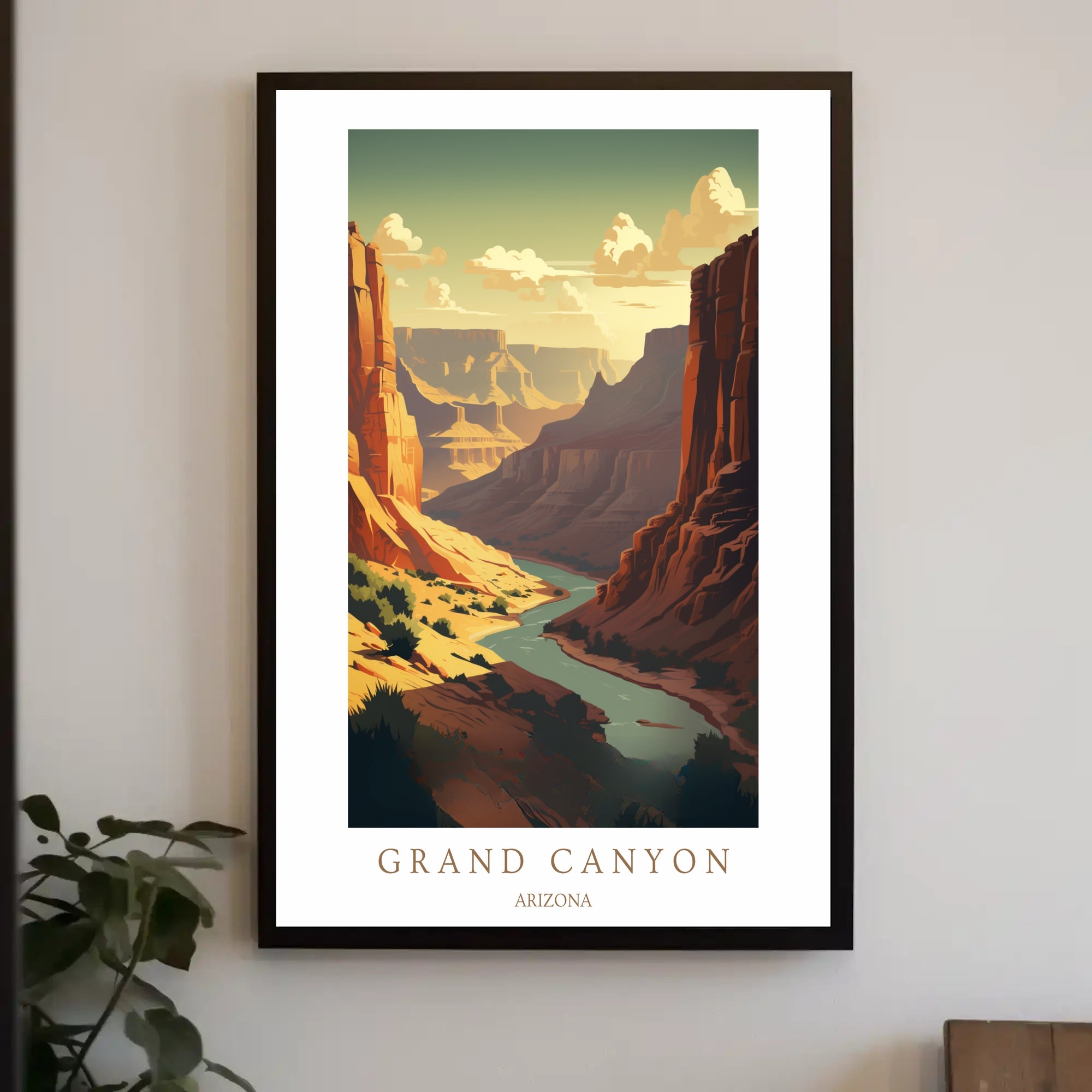 Majestic Grand Canyon Poster PosterGoat