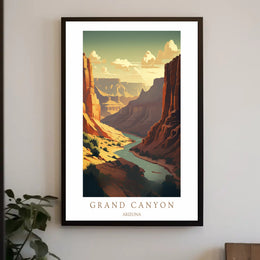 Majestic Grand Canyon Poster PosterGoat