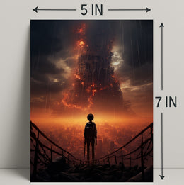 The Burning Tower Poster