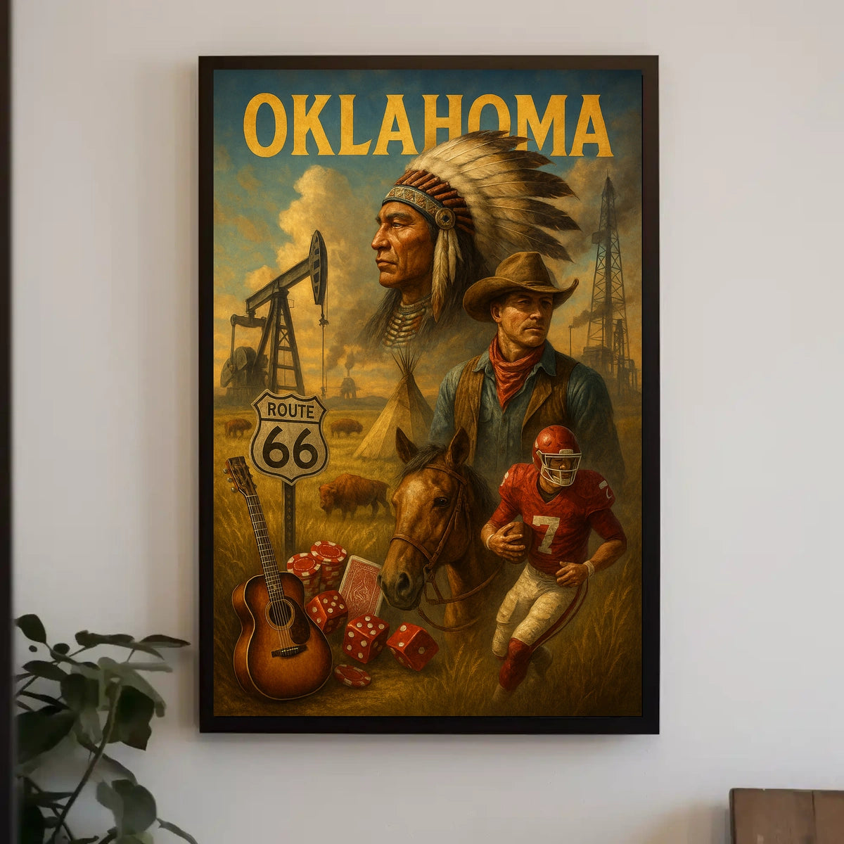 Oklahoma Heritage Poster