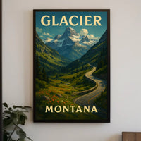 Glacier National Park Montana Poster