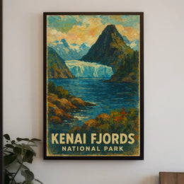 Kenai Fjords National Park Photography Adventure Poster
