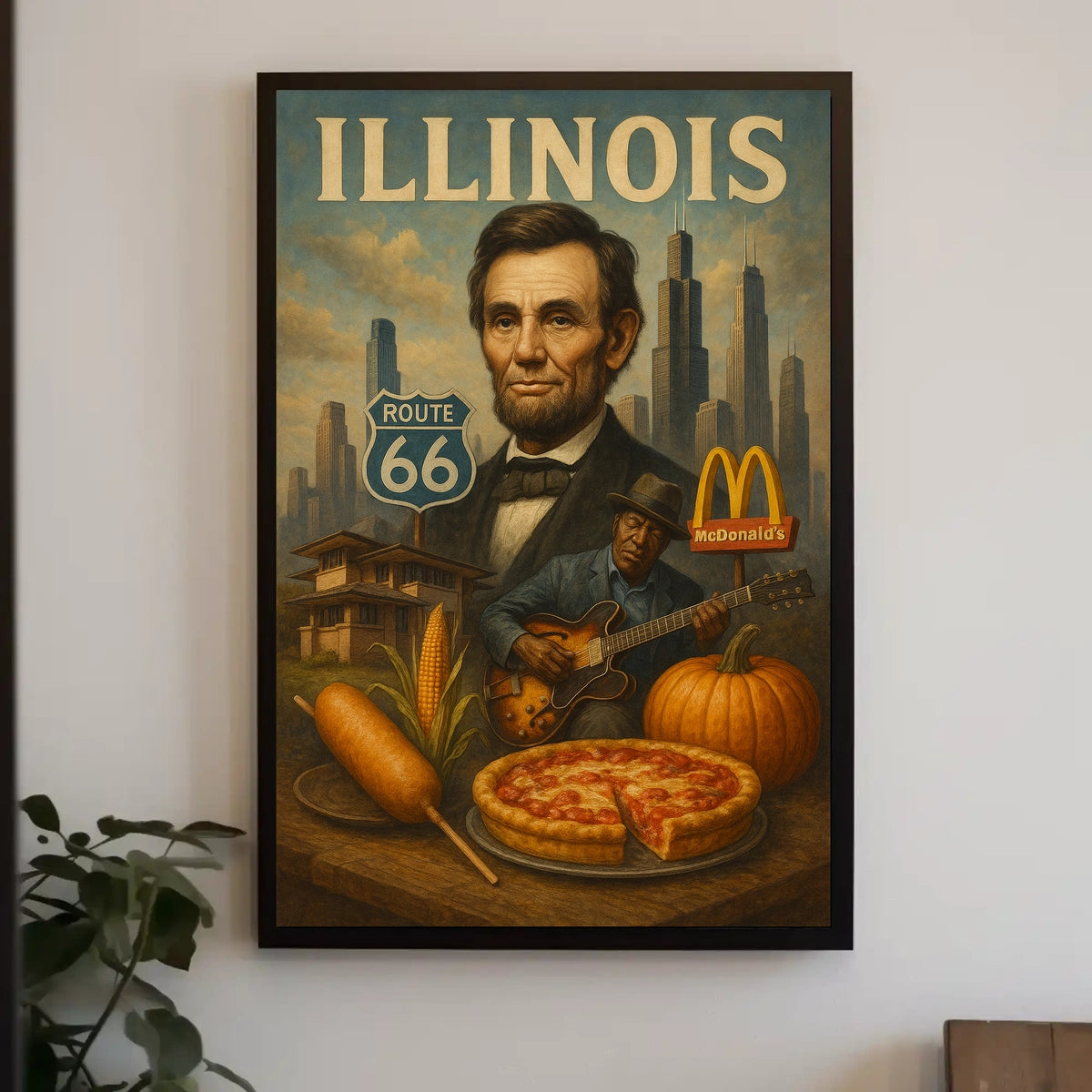 Illinois Heritage Poster