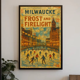 Milwaukee Frost And Firelight Poster