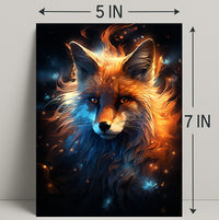 Enchanted Fox Poster PosterGoat