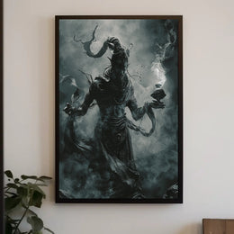 Enigmatic Sorcerer Poster PosterGoat