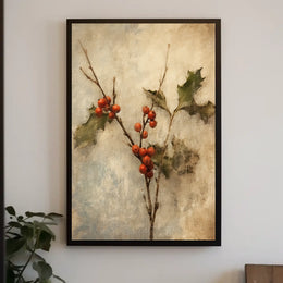 Holly Branch Artistry Poster