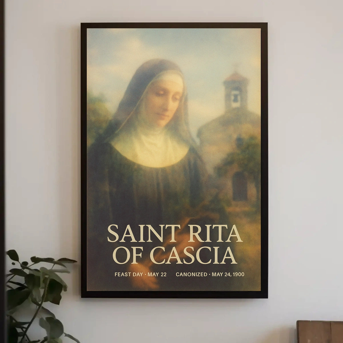 Saint Rita Of Cascia Poster