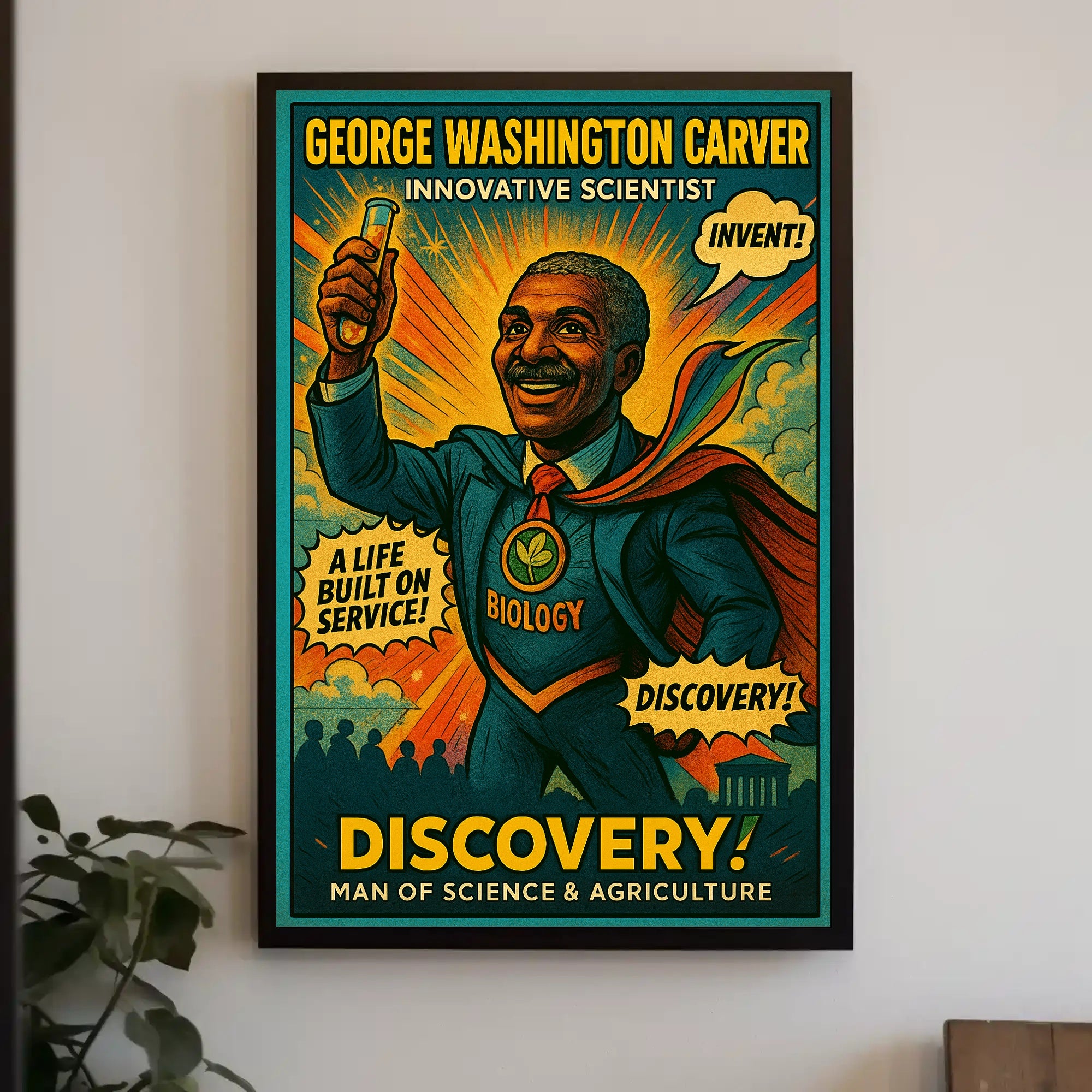 George Washington Carver – Innovative Scientist Poster PosterGoat