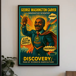 George Washington Carver – Innovative Scientist Poster PosterGoat