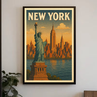 New York City Skyline Poster