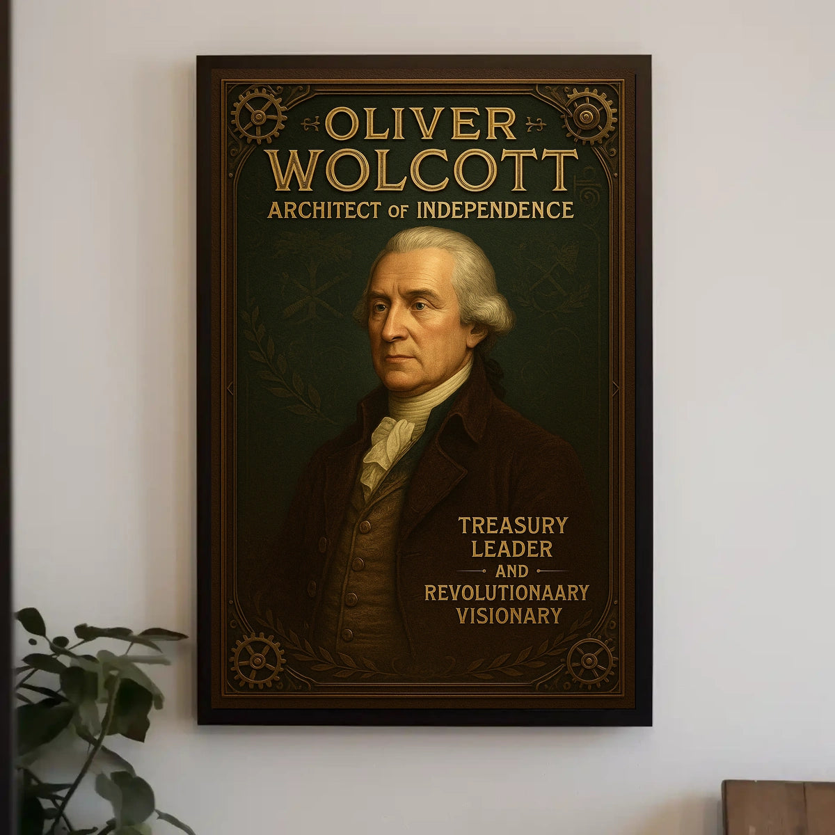 Oliver Wolcott Architect Of Poster