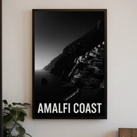 Amalfi Coast Poster Embrace Coastal Decor 18x24 Inches