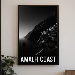 Amalfi Coast Poster Embrace Coastal Decor 18x24 Inches