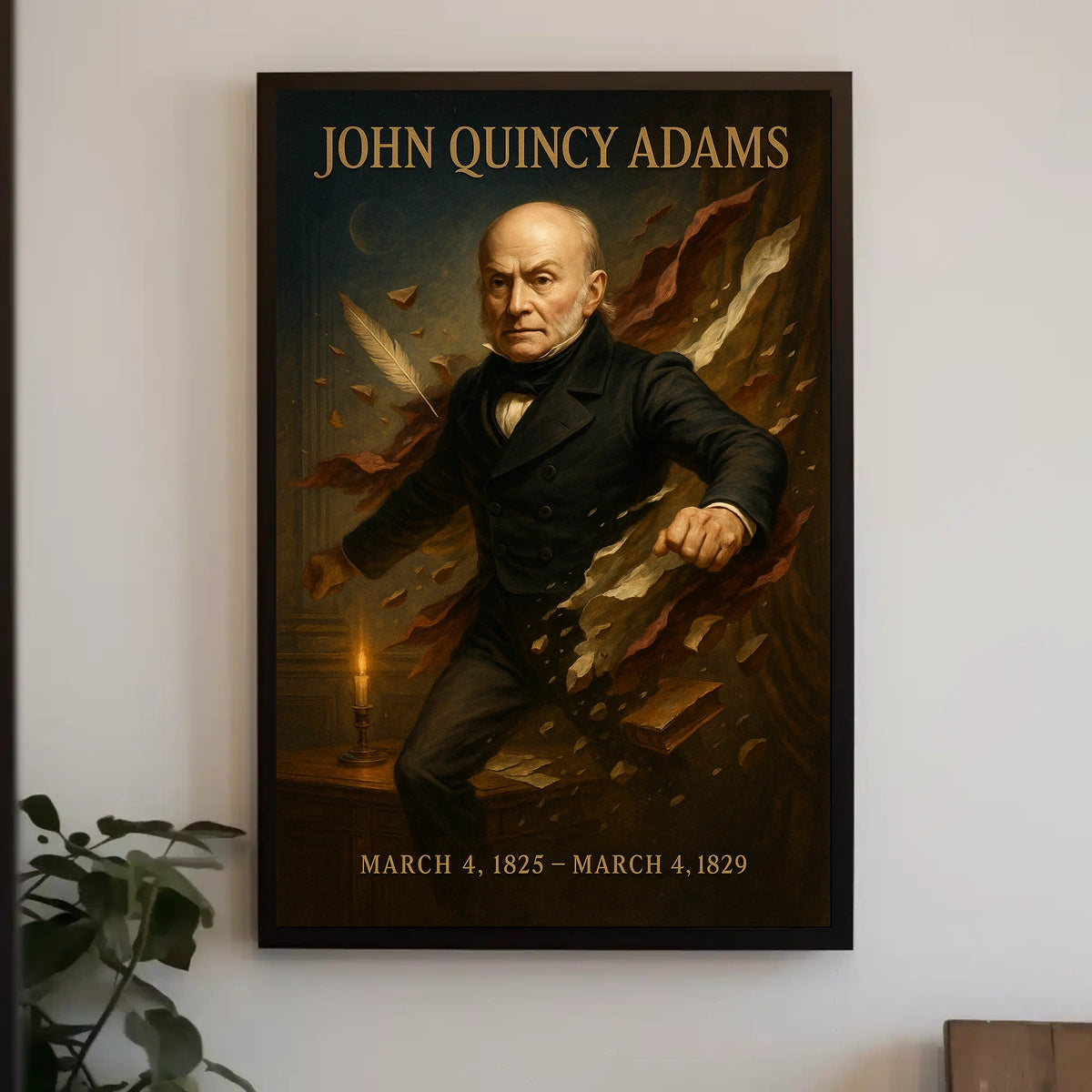 John Quincy Adams Poster