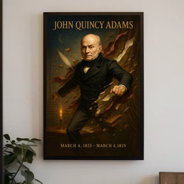 John Quincy Adams Poster