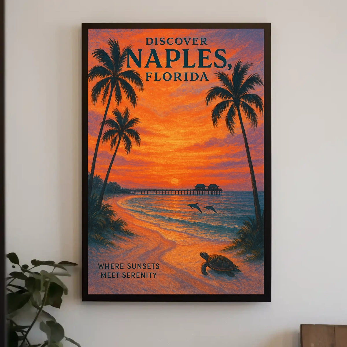 Discover Naples, Florida Poster