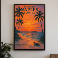 Discover Naples, Florida Poster