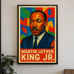 Martin Luther King Jr. Tribute Poster