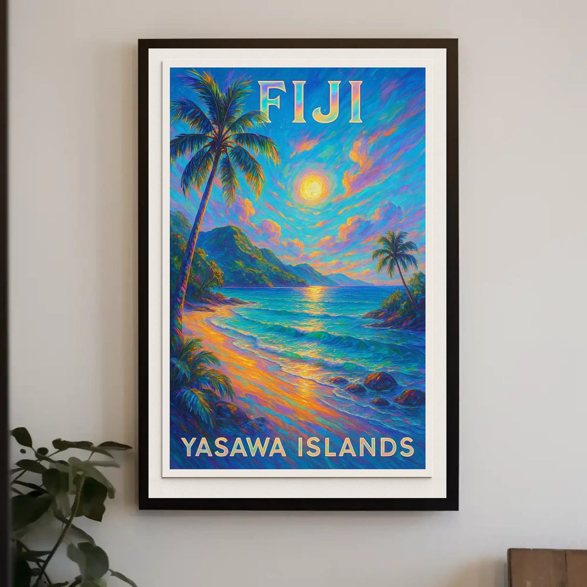 Fiji Yasawa Islands Poster