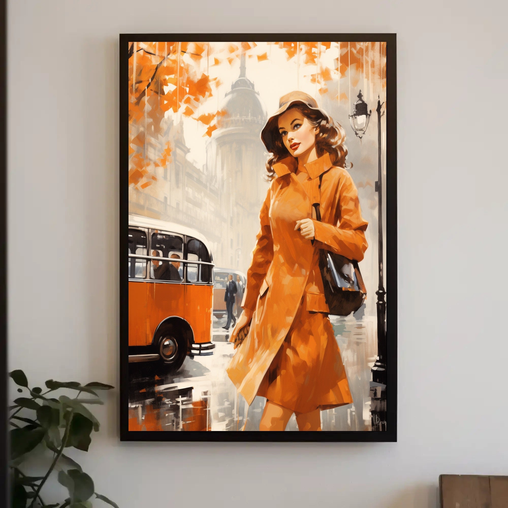 Autumn In The City Poster PosterGoat