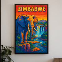 Majestic Zimbabwe Poster
