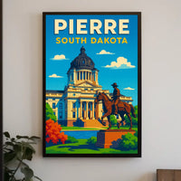 Pierre, South Dakota Poster