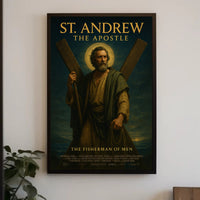 St. Andrew Religious Art Historical or Presidential Poster PosterGoat