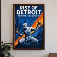 Rise of Detroit Poster PosterGoat