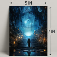 Journey To The Cosmic Abyss Poster