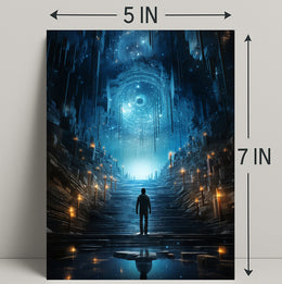 Journey To The Cosmic Abyss Poster