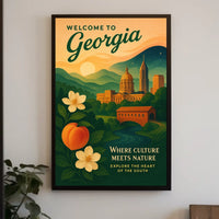 Welcome To Georgia Poster