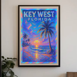 Key West, Florida Sunset Poster