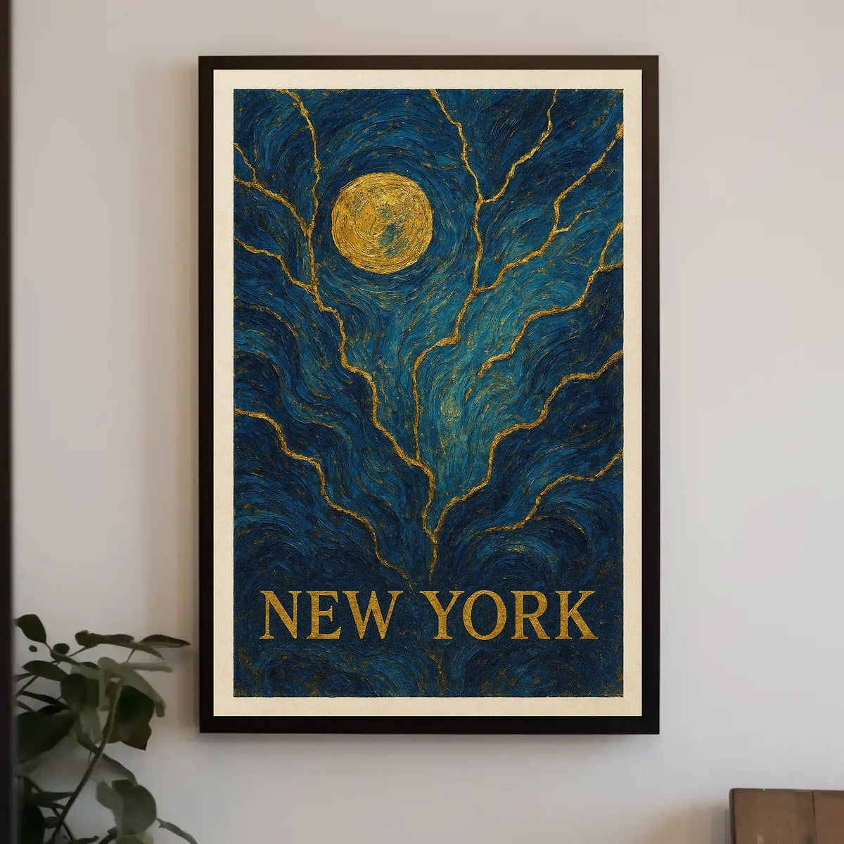 New York Nightscape Poster