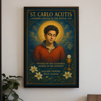 St. Carlo Acutis A Modern Apostle Poster