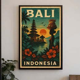 Bali A Tropical Paradise Poster