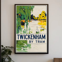 Twickenham By Tram Poster