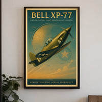 Bell XP-77 Lightweight Fighter Poster