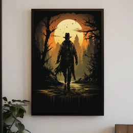 Shadowy Wanderer Poster
