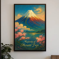 Majesty of Mount Fuji Poster