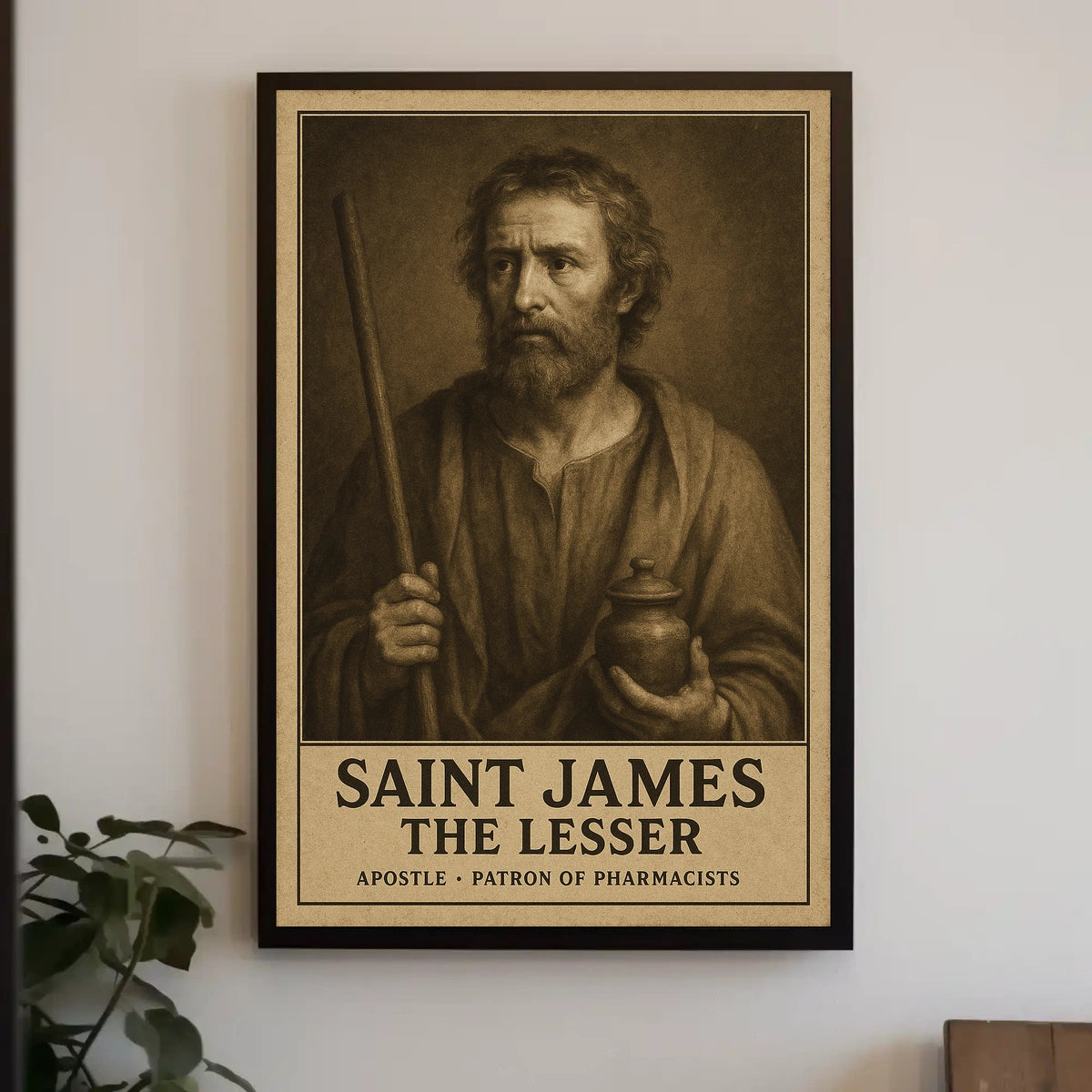 Saint James The Lesser Apostle And Poster